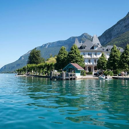 Le Pavillon Des Fleurs Otel Menthon-Saint-Bernard Dış mekan fotoğraf