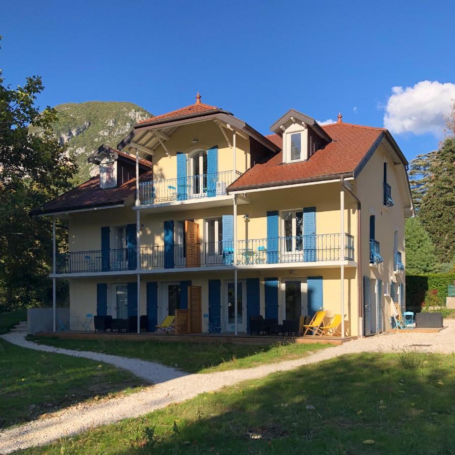 Le Pavillon Des Fleurs Otel Menthon-Saint-Bernard Dış mekan fotoğraf