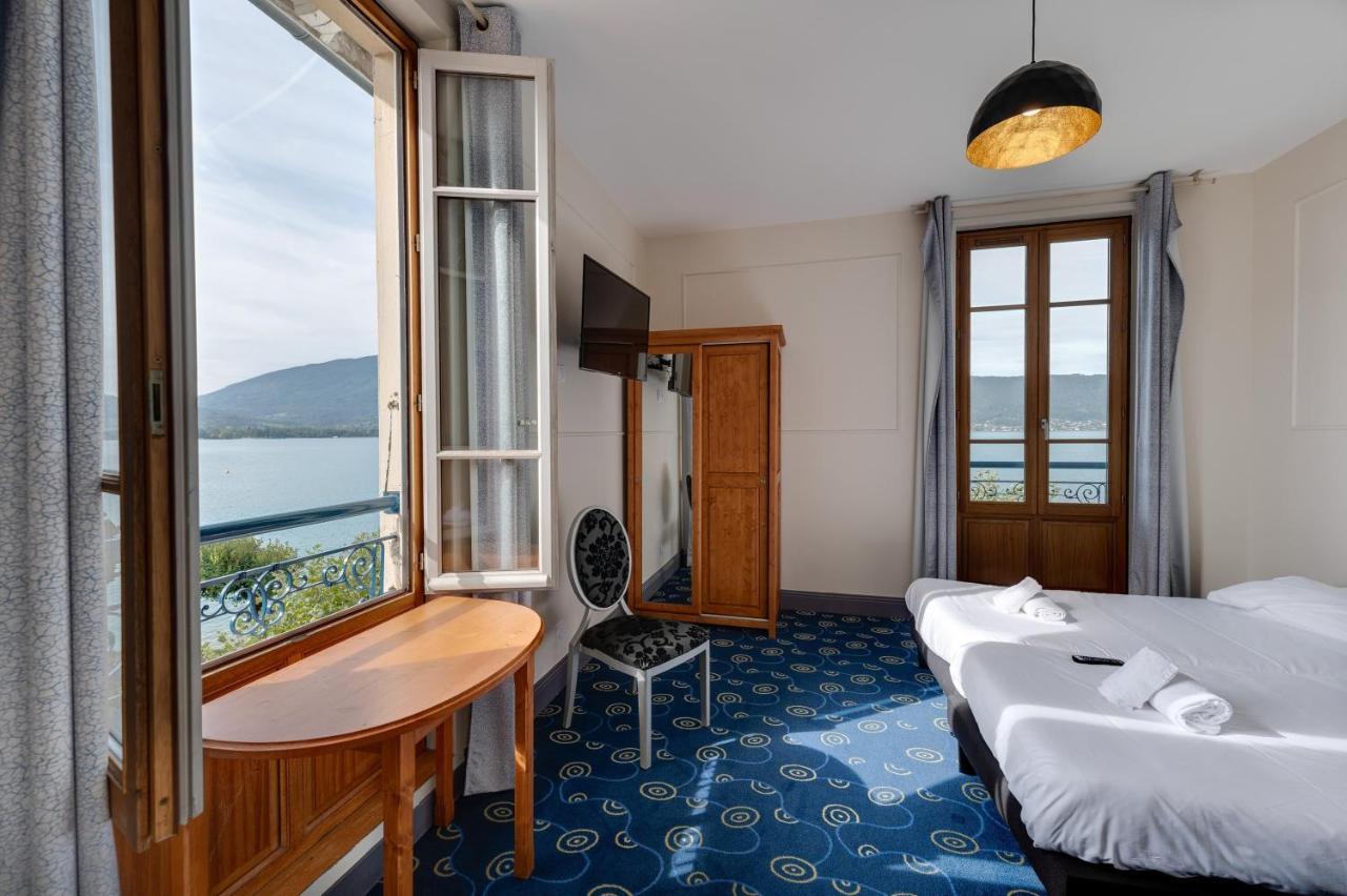 Le Pavillon Des Fleurs Otel Menthon-Saint-Bernard Dış mekan fotoğraf